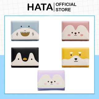Ví Ngắn Nữ Mini May Mắn Tài Lộc 446 Nhiều Nhân Vật Hoạt Hình Dễ Thương - Hata24h