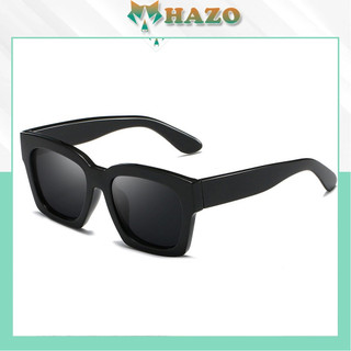 Mắt Kính Thời Trang Form Vuông Bản Lớn Unisex Nam Nữ K56 - Hazo