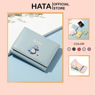 Ví Nữ Mini Cao cấp May mắn tài lộc Nhiều Ngăn Nhỏ Gọn Bỏ Túi Cực Xinh - Hata24h