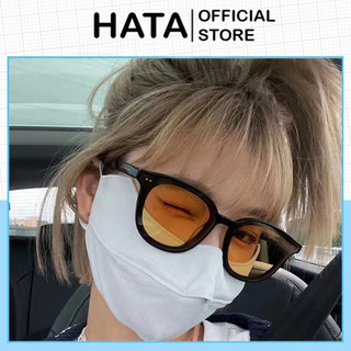 Mắt Kính Form Tròn Đính 2 chấm Phong Cách Hàn Quốc Cực Hot - Hata24h