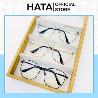 Gọng Kính Cận Form Vuông Vát Cạnh K13 Gọng Kính Thanh Mảnh Chống Tia Bức Xạ Cực Tốt - Hata24h