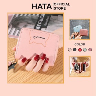 Ví Nữ Cầm Tay Mèo May mắn tài lộc Mini Cat 232 Dễ Thương Siêu Hot - Hata24h