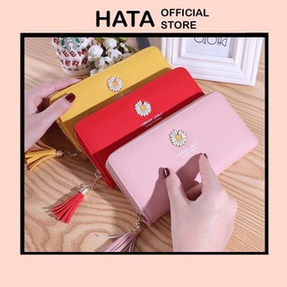 Ví Dài Nữ Cầm Tay Hot Trend Hoa Cúc 370 - Thời Trang Hàn Quốc - Hata24h