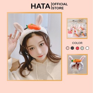 Băng Đô Cao Cấp Tai Thỏ Và Cà Rốt 288 Dễ Thương Sang Chảnh - Hata24h
