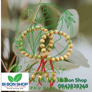 VÒNG DÂU TẰM GỖ GỐC VÀNG (BI BON SHOP)