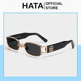 Mắt Kính Gọng Dày Thời Trang Mắt Xích Cao Cấp Form Vuông Hot Trend 524 - Hata24h