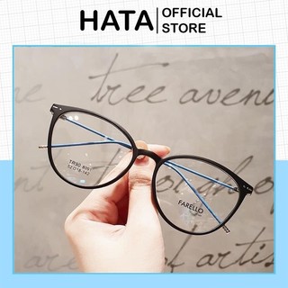 Mắt kính giả cận gọng dẻo 8091 lyly phong cách hàn quốc - hata24h