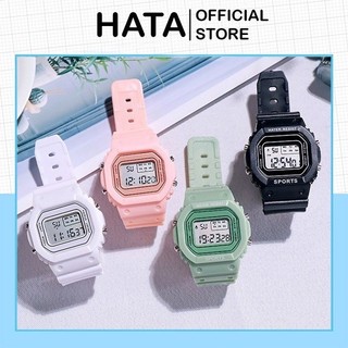 Đồng Hồ Nam Nữ PROTECTION SPORT Mặt Vuông Thể Thao Cực Hot - Hata24h