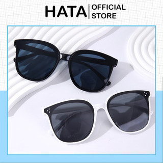 Kính Mát Thời Trang Unisex Nam nữ HATA M301 3 Chấm Góc Sang Chảnh - Hata24h