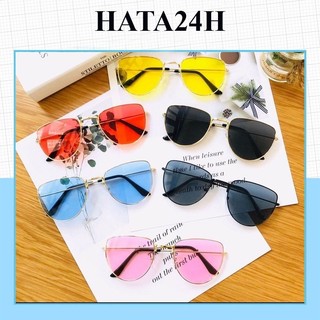 MẮT KÍNH THỜI TRANG HOT TREND 208 K338 PHONG CÁCH HÀN QUỐC - Hata24h