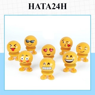 Thú Nhún Trang Trí EMOJI Lò Xo Nhiều Biết Cảm Dễ Thương - Hata24h
