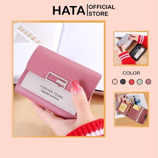 Ví Ngắn Nữ Mini Khóa Cách Điệu Nhiều ngăn Cực Hot - Hata24h