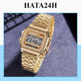 [CỰC ĐẸP] ĐỒNG HỒ NỮ DÂY KIM LOẠI WR NHIỀU MÀU PHONG CÁCH HÀN QUỐC - Hata24h