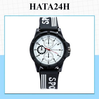 ĐỒNG HỒ CẶP ĐÔI NAM NỮ DÂY SILICON SPORT 2 MÀU SIÊU HOT - Hata24h