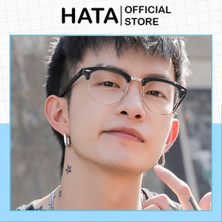 Mắt Kính Nửa gọng unisex Nam nữ có thể thay tròng Thời Trang Cực Hot - Hata24h