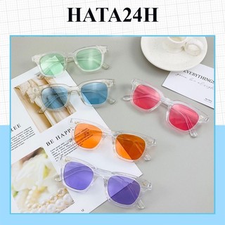 [GIÁ SỈ MẮT KÍNH CHỮ V NHỎ TRONG SUỐT NHIỀU MÀU CỰC HOT - Hata24h