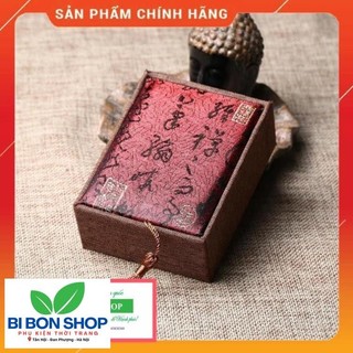 Hộp gấm đựng vòng trang sức đồ phong thủy