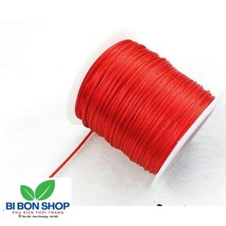 5met dây tim đan vòng màu đỏ đủ size 1.5-2-2.5mm