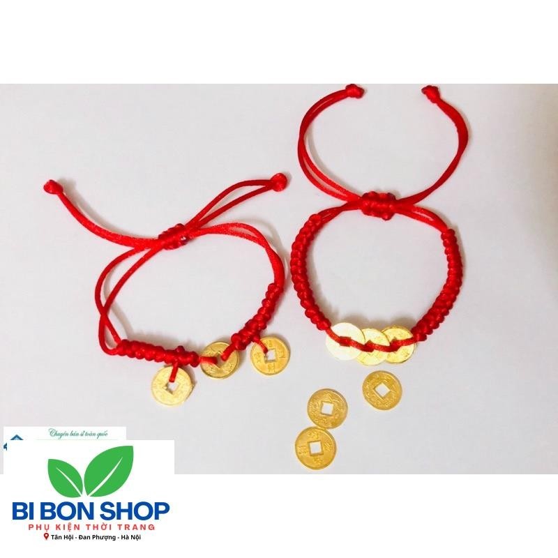VÒNG TAY MIX ĐỒNG XU (BI BON SHOP)
