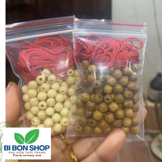 Combo 100 hạt dâu tằm vn + 5m dây xâu vòng