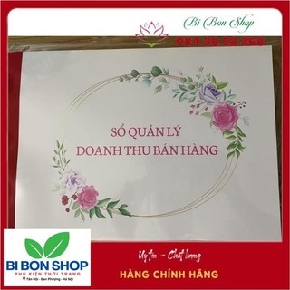 Sổ quản lý doanh thu A4 (BI BON SHOP)