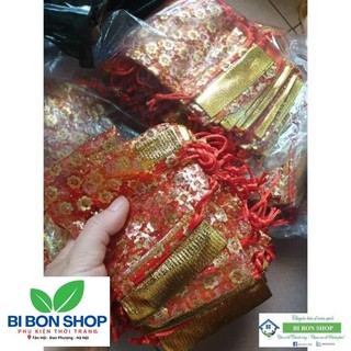 *hot* túi gấm dây rút đỏ (BI BON SHOP)