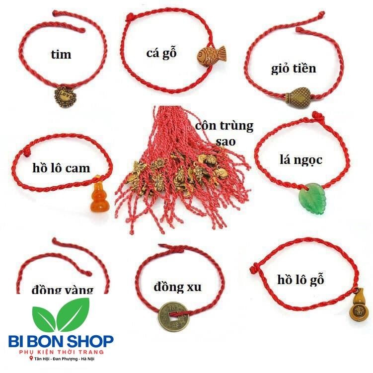 Vòng chỉ đỏ Pison may mắn (BI BON SHOP)