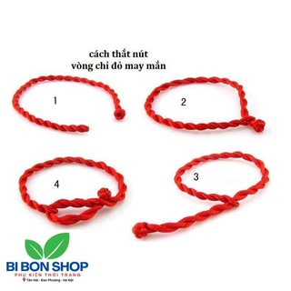 Vòng chỉ đỏ Pison may mắn (BI BON SHOP)