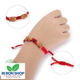 Vòng Tay Chỉ Đỏ Con Cá May Mắn (BI BON SHOP)
