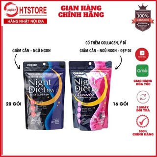 Trà giảm cân ban đêm Night Diet Tea Nhật Bản