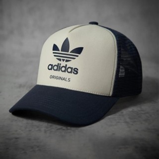 (Hàng VNXK) Nón kết, mũ lưỡi trai Unisex ADi.das Phối Lưới vải Kaki đẹp thời trang