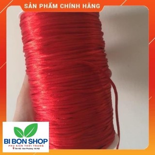 Combo 5m dây dù bóng màu đỏ size2mm *SI* *SI*