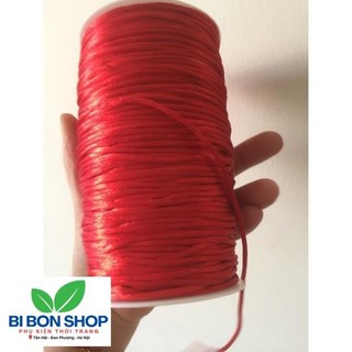 Combo 5m dây dù bóng màu đỏ size2mm *SI* *SI*