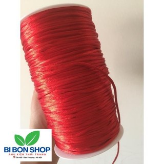 Combo 5m dây dù bóng màu đỏ size2mm *SI* *SI*