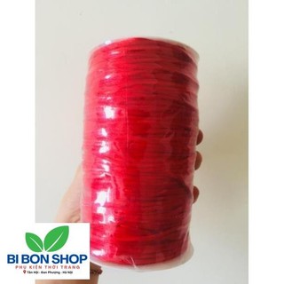 Combo 5m dây dù bóng màu đỏ size2mm *SI* *SI*
