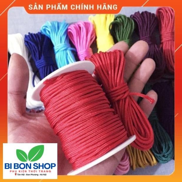 10M DÂY DÙ MÀU ĐỎ SIZE 1,5MM