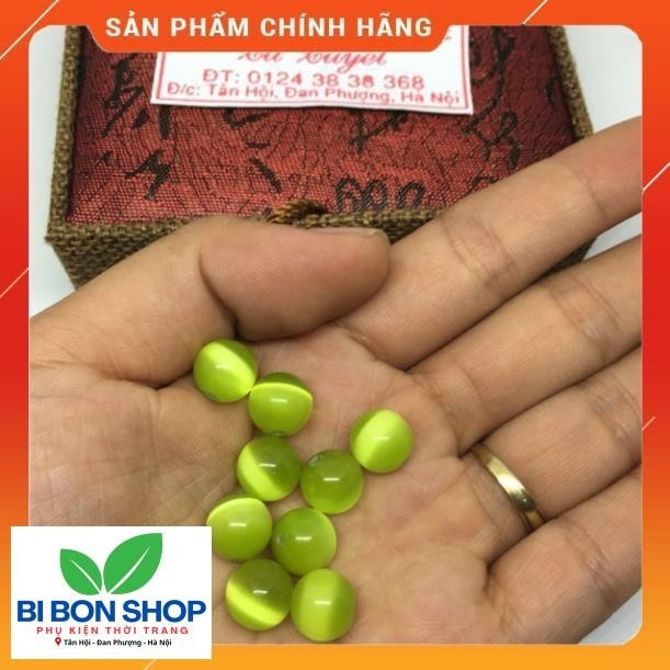 *Sieu re* 1 viên đá mắt mèo màu vàng