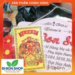 THẺ BÀI NGŨ LỘ THẦN TÀI PHÙ