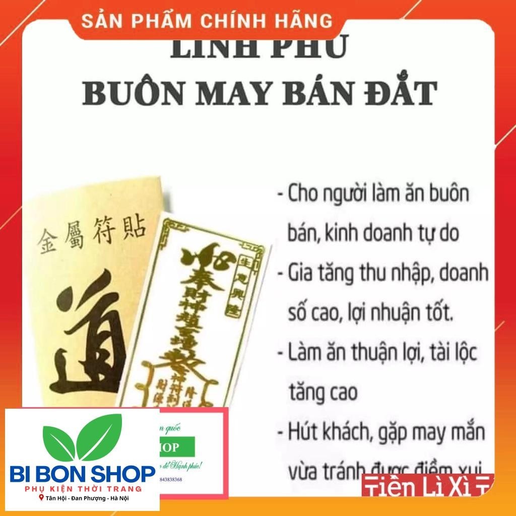 Linh Phù dán điện thoại BUÔN MAY BÁN ĐẮT