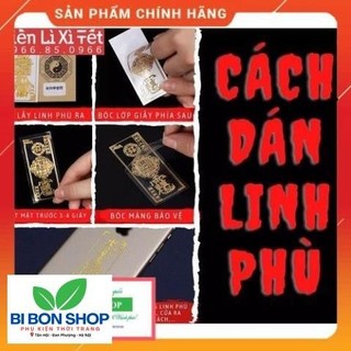 Linh Phù dán điện thoại BUÔN MAY BÁN ĐẮT