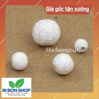 *SIÊU RẺ * Charm bi bạc ánh kim - MH014