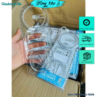 Thước kẻ đa năng 4 in 1 - thước kẻ đa năng hình học xoay 360 độ