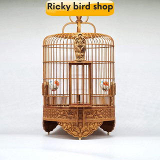 Lồng chim tre, Hwamei bird cage - Fish design