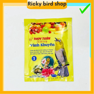 Cám chim vành khuyên Thúy Tuấn số 1 cao cấp 200gram Cám khuyên Thúy Tuấn cao cấp giá rẻ - Ricky Bird Shop