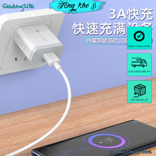 🌏free ship🌎 củ sạc nhanh qc 3.0 hỗ trợ sạc nhanh cổng usb 9v-2a 18w - cốc sạc nhanh cổng usb