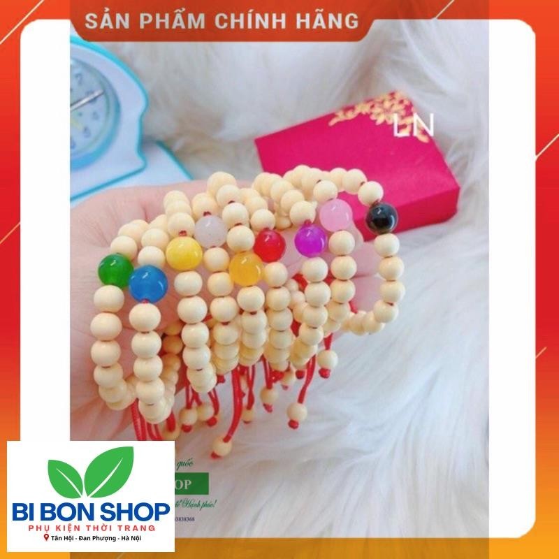Vòng Dâu kèm đá mệnh (BI BON SHOP)
