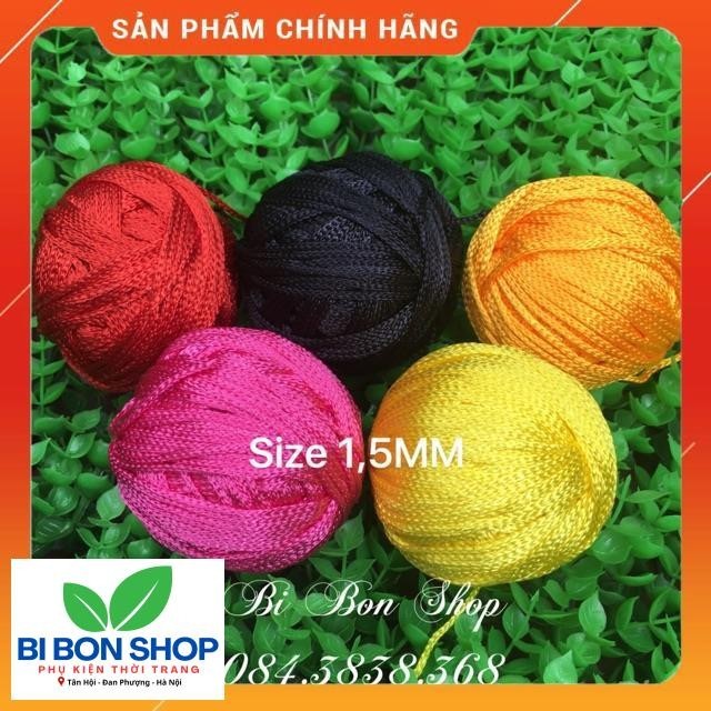 COM BO 5 CUỘN DÂY DÙ SIZE 1,5MM (BI BON SHOP)