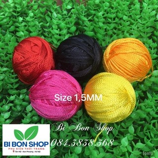 COM BO 5 CUỘN DÂY DÙ SIZE 1,5MM (BI BON SHOP)