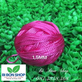 COM BO 5 CUỘN DÂY DÙ SIZE 1,5MM (BI BON SHOP)