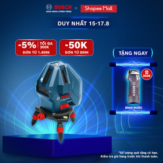 Máy cân mực laser tia đỏ Bosch GLL 5-50 X